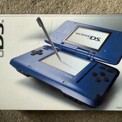 NEW Nintendo DS Original Electric Blue Console NTR-001 SEALED SELL/TRADE