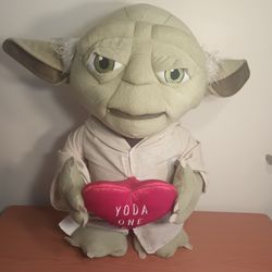 Star Wars Yoda Valentine's Day Plush