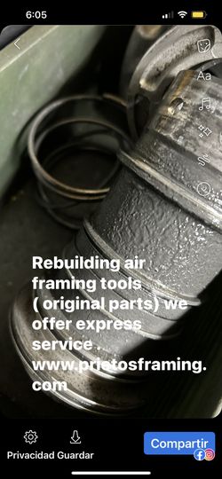 Rebuilding Air Framing Tools