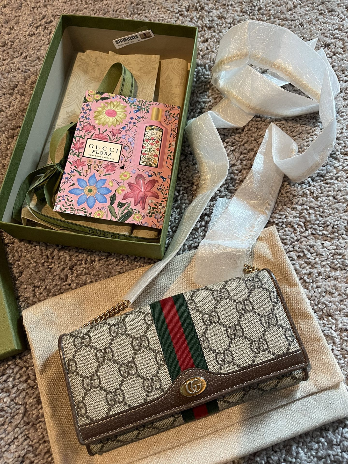 Gucci Ophidia Wallet On Chain BRANDNEW!!!!!