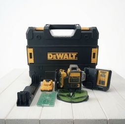 🔥 DEWALT DW089LG 12V Green Laser Level – 3×360° Full Coverage Precision Tool
