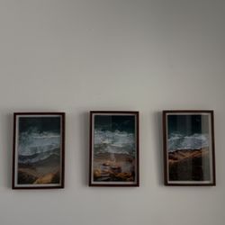 Framed Art Triptych 