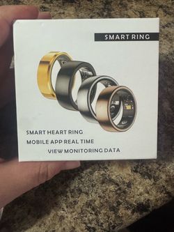 Smart Heart Ring Health Monitoring Wearable