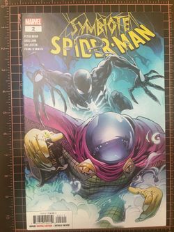 Symbiote Spider-Man #2 - bagged and boarded