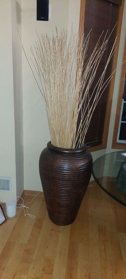 Large vase decor 40 inches tall