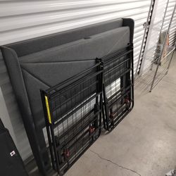 Modern Bed Frame w USB