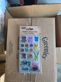 Fuggler puffy stickers