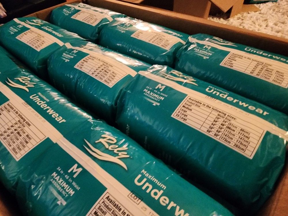 4+ Cases (17 pks Of 20ct) Adult / Big Kids INCONTINENCE PULLUP Size 32"-48" MEDIUMS