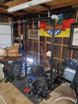 Full Weightlifting Rack and Set