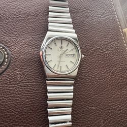 Vintage Rado Companion Day Date Mens Wristwatch Watch