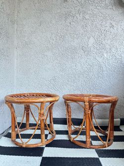 Bamboo tables or plants stand
