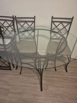Glass table