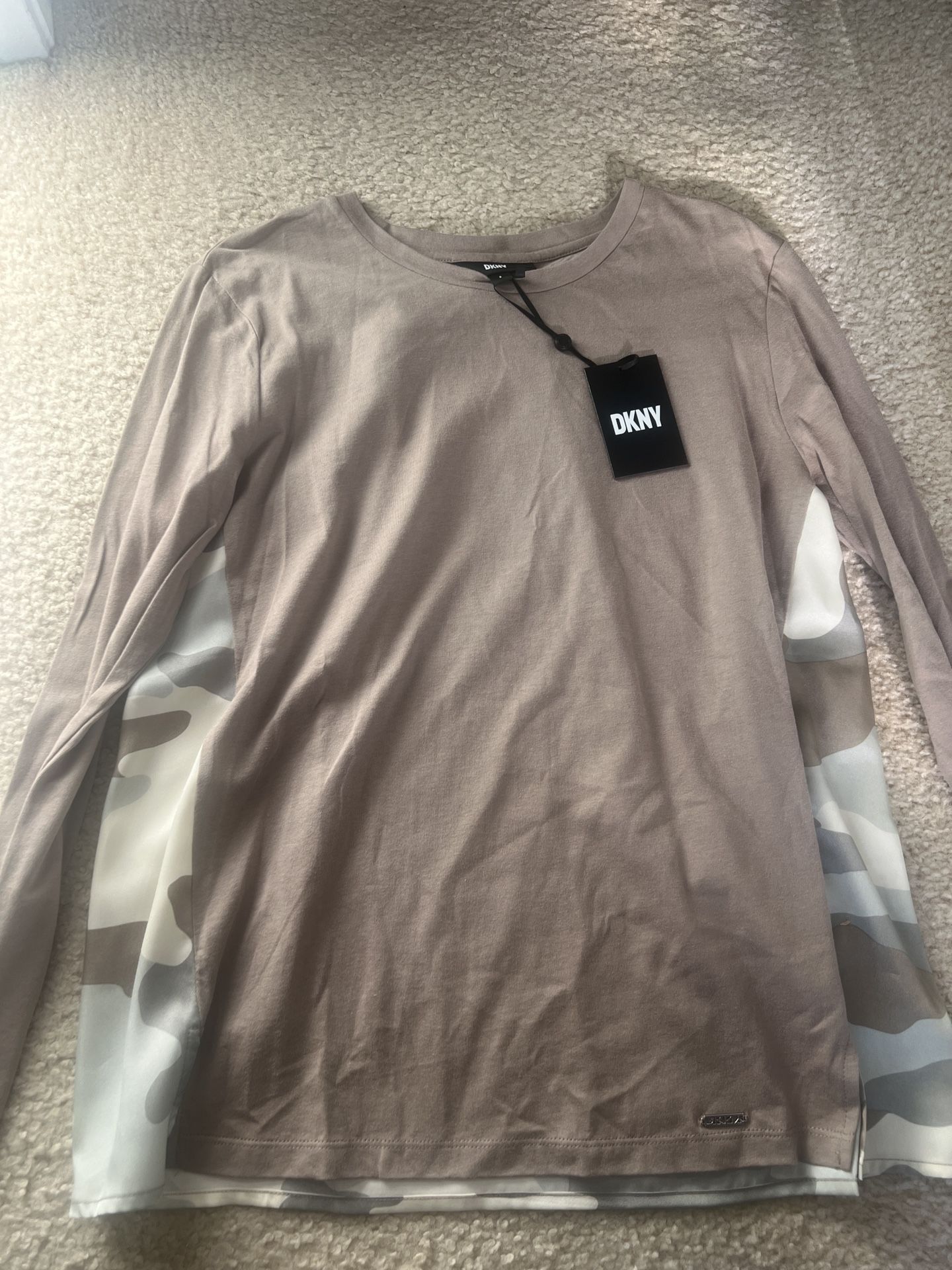 Brand new DKNY camo design shirt