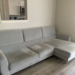 Ikea Sofa Couch In Grey Color