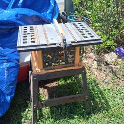 Saw Table 