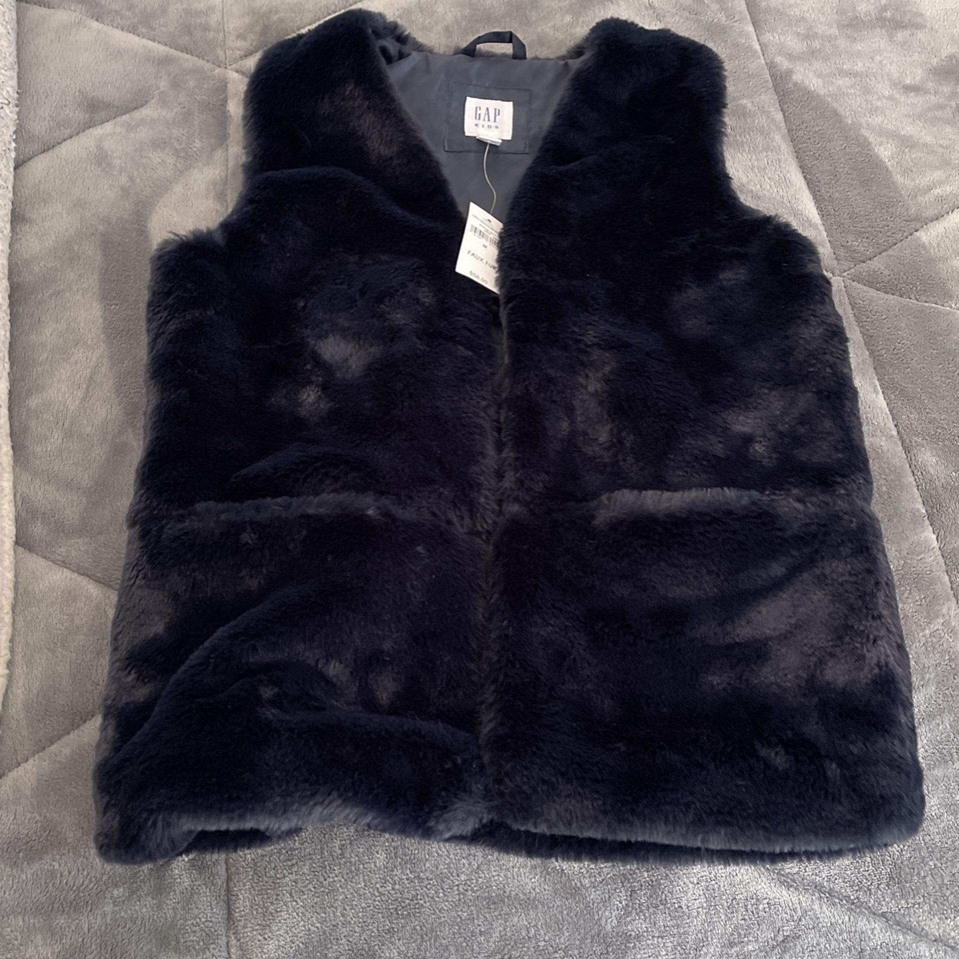 Girls Faux Vest