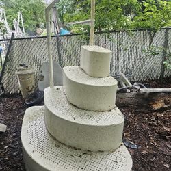 Price Is Firm.. Large Wedding Cake Pool Steps