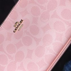 Pink Coach Good Condition  New