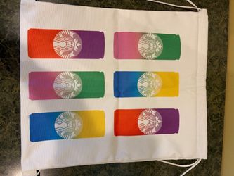 Starbucks ice energy drawstring backpack
