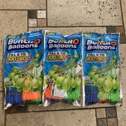 NWT Water Balloons 3 bags/ 300 PCs bundle 