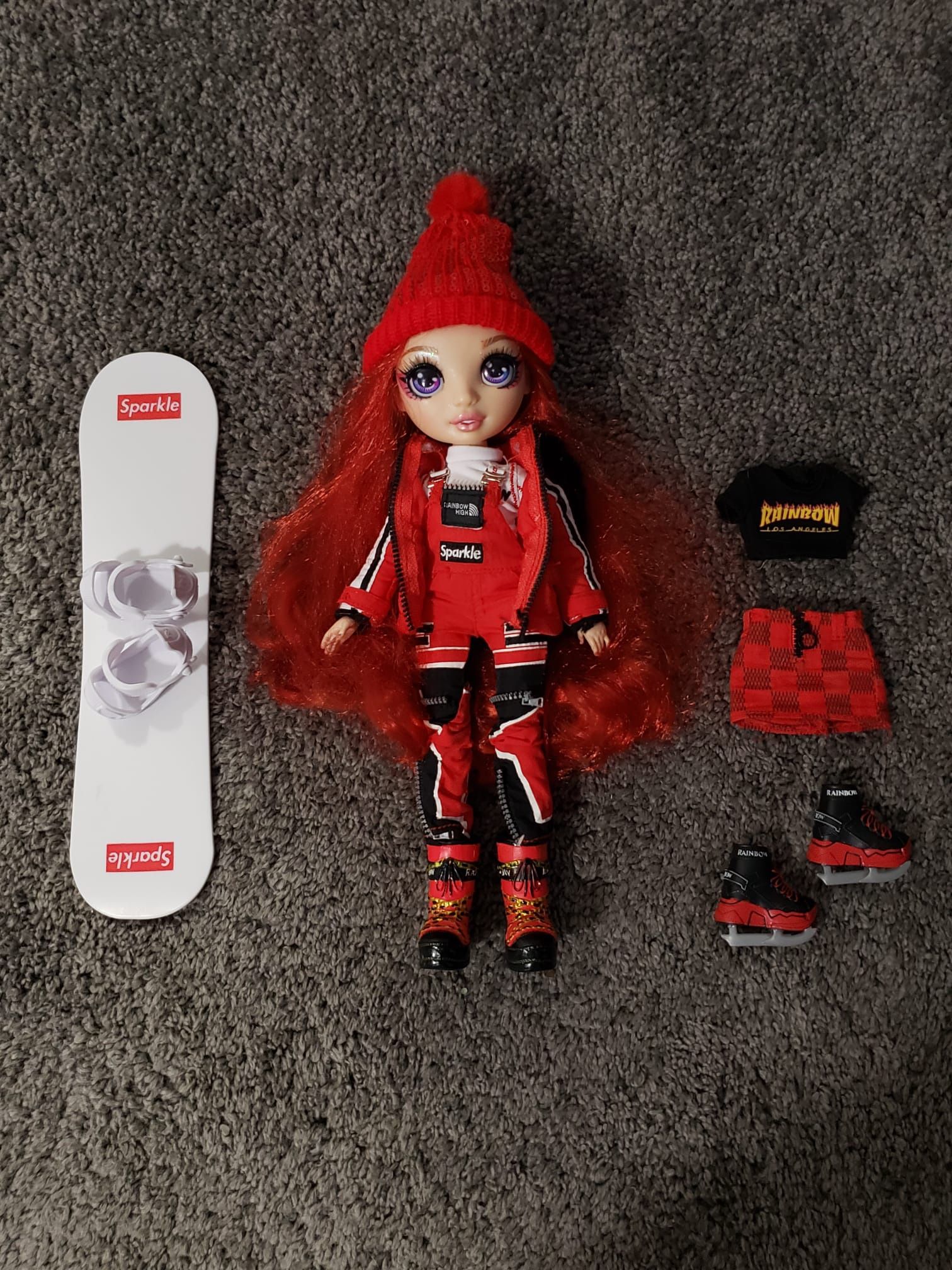 Rainbow High Doll Winter Line Ruby Anderson