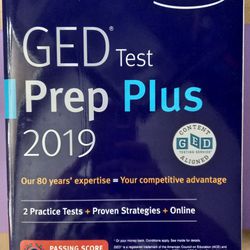 GED Prep Plus 2019