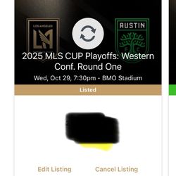 LAFC vs. Austin - PLAYOFFS 1st Round - 10/29/2025