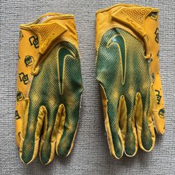Baylor Football Gloves 