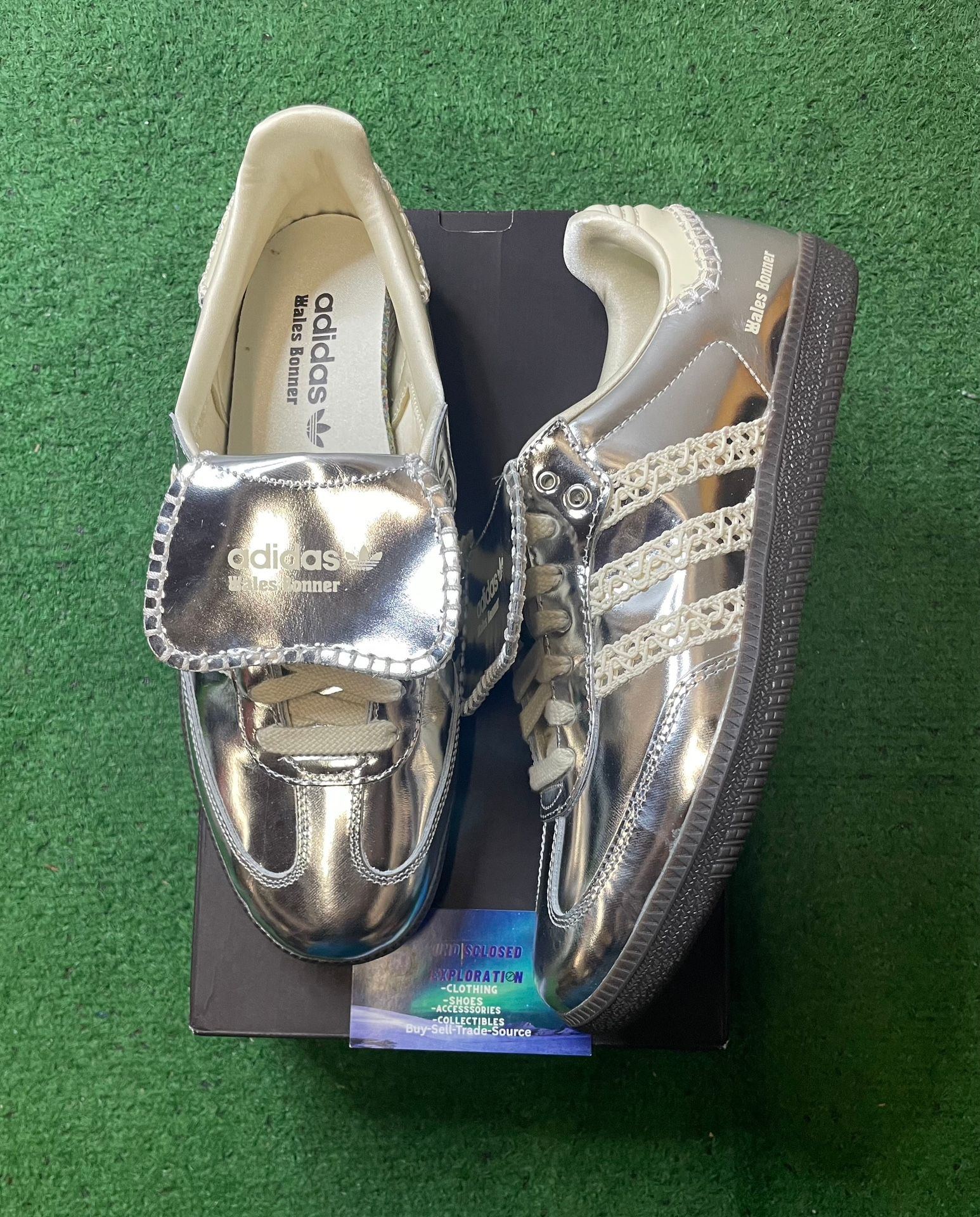 Adidas X Wales Bonner silver samba