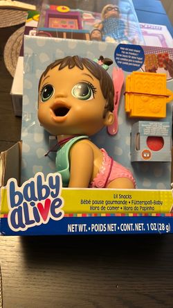Baby Alive Lil Snacks Doll