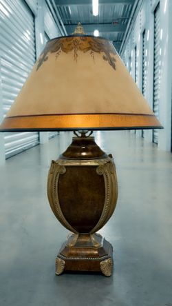Vintage Solid Brass Lamp