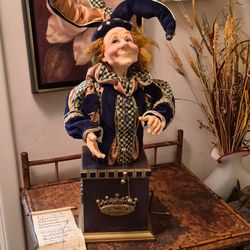 "Jack-in- the-Box"  Rare VTG