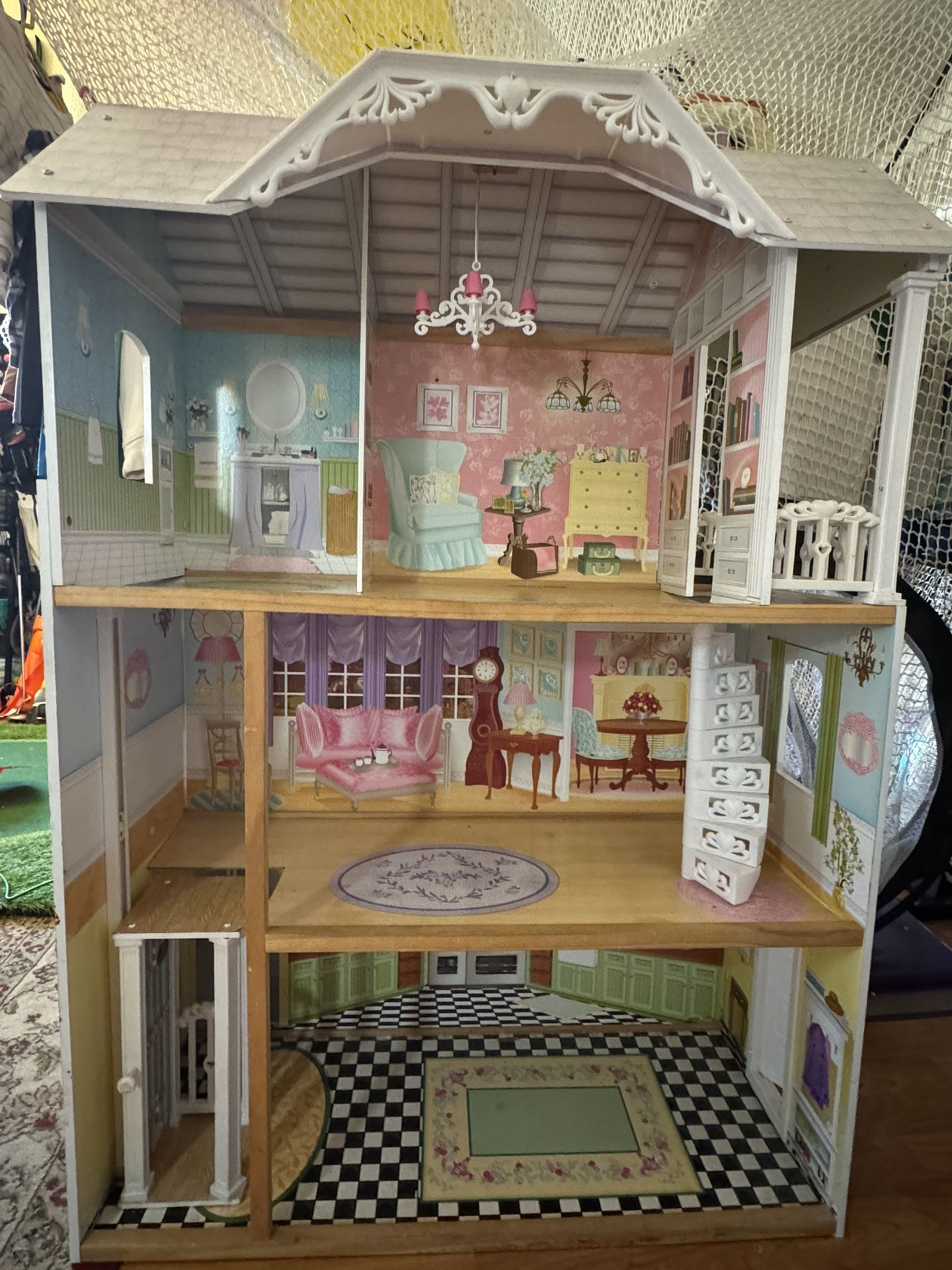 Big Wooden Doll House