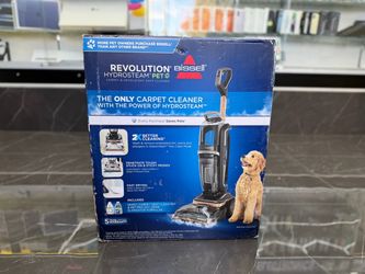 Bissell Revolution HydroSteam Carpet Cleaner (Pet) (Take It Home In Payments/ llévatelo a casa en pagos)only $10 down