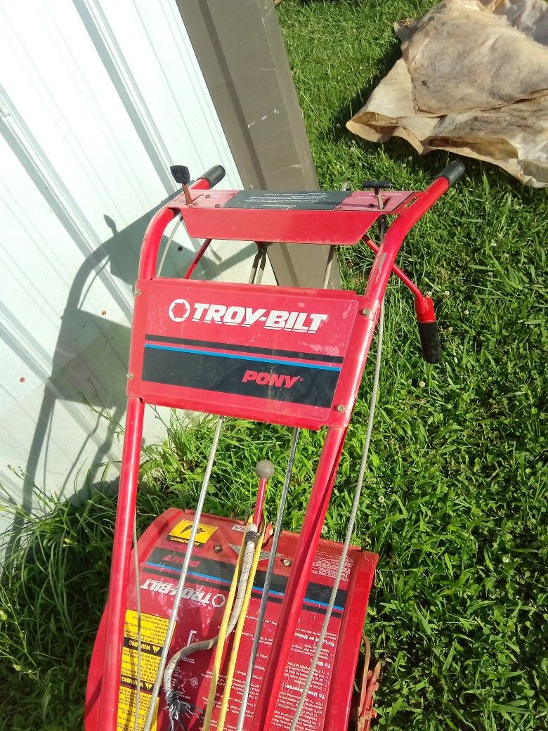 Troy Built Tiller