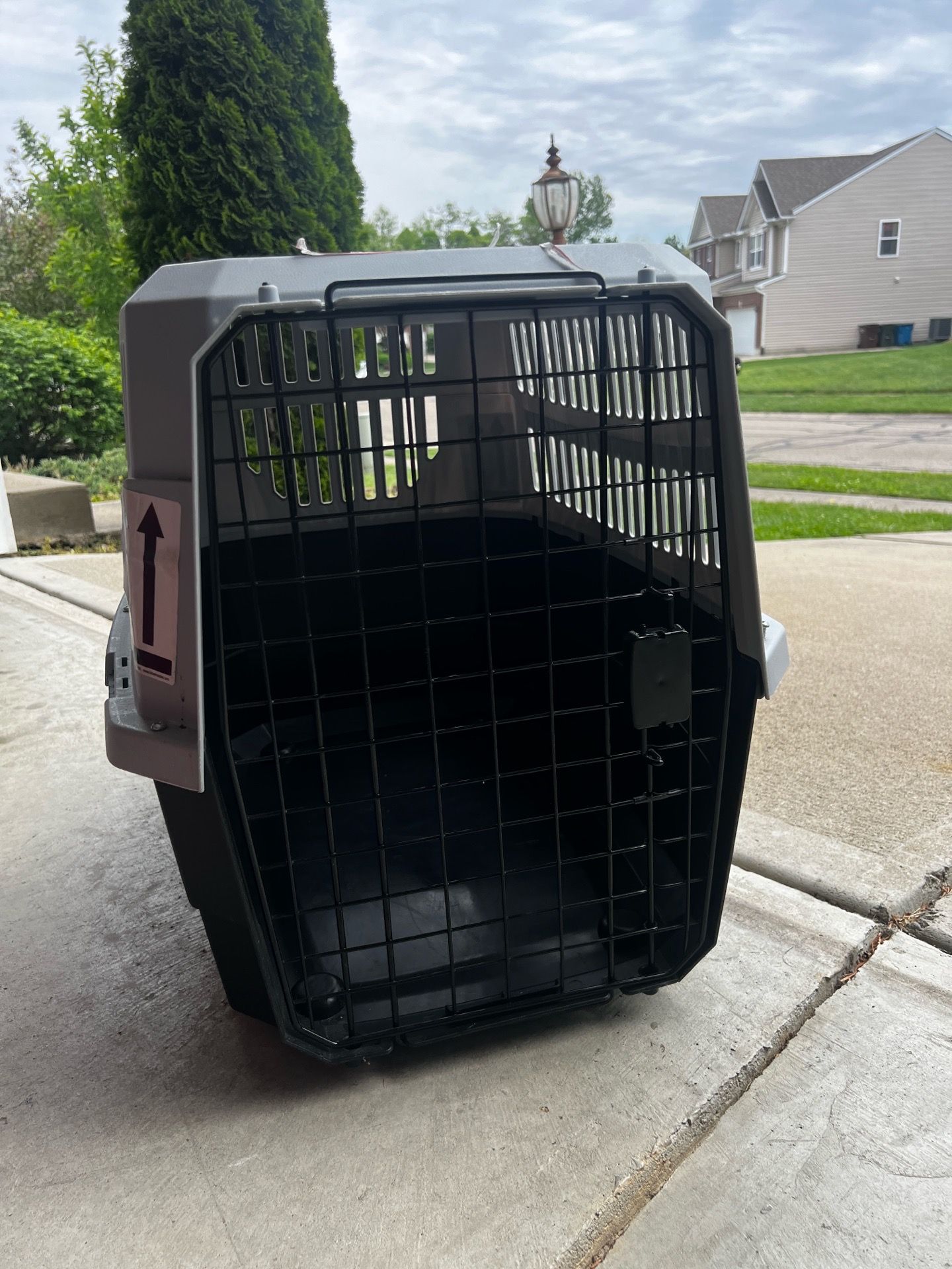 Pet Cargo Carrier / Travel Crate - Durable & Ventilated