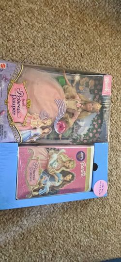 Barbie The Princess and the Pauper Doll and Media Pack New in Box
