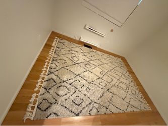 Morroccan Style Rug 6’ 7” x 9’ Nursery Decor
