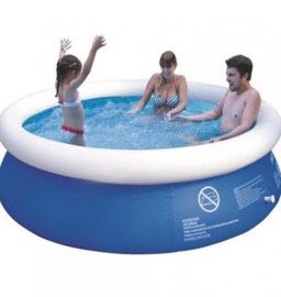 New in box 8 ft x 30 inch Easy-Set Giant Inflatable above Ground Swimming Pool easy setup