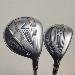 Nike VRS 3Wood + Nike VRS 2Hybrid RH Stiff Flex