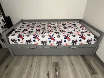 Twin Bed Frame Double
