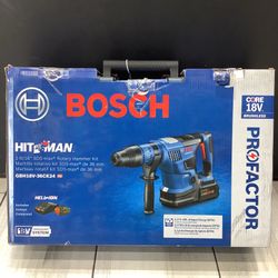 BOSCH 18v ROTARY HAMMER KIT  (new)
