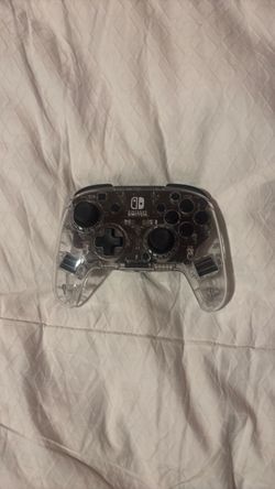 Nintendo Switch Clear RGB Wired Controller