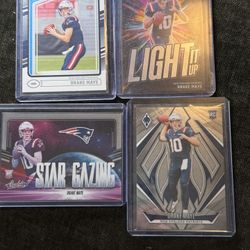 Drake Maye Rookie Card Lot