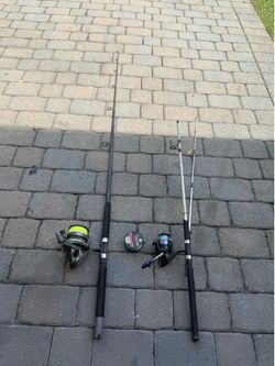 Fishing rods combo Big caster and rod with extra line