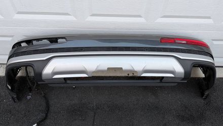 GRAY AUDI Q7 2020 2021 2022 2023 2024 REAR BUMPER