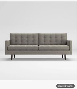 Crate & Barrel Petrie 86-inch Mid-Century Sofa