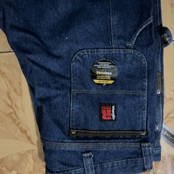 Wrangler Riggs workwear blue jeans ( size 40x30 )