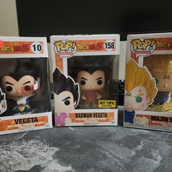 Funko Pops Vegeta Dragon Ball Z Collection