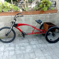 New Stretched Lowrider Tricycle 26 ".